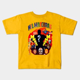 Mil Mascaras Movie Poster Kids T-Shirt